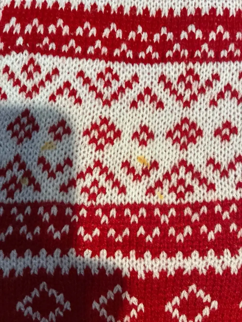 Crazy For The Holidays Fairisle throw blamket